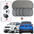 thumbnail image 1 of [6 Pack] Auto Windshield Sun Shade for Car, IC ICLOVER 59"x33" Panda Design Front Car Folding Sun Visor with Car Window Mesh Sunshade for Side & Rear Window -Keep Cool for your Kids, 1 of 11