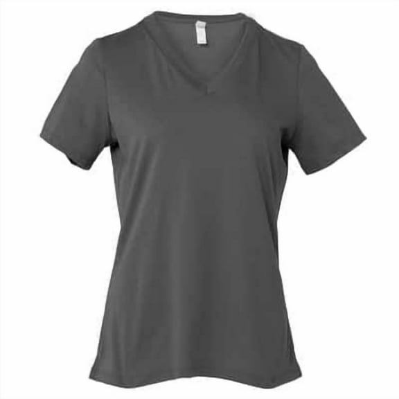 6 Pack: BELLA CANVAS Short Sleeve Women's V-Neck T-Shirt