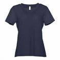 thumbnail image 1 of 6 Pack: BELLA+CANVAS Women's Relaxed V-Neck Heather T-Shirt, 1 of 5