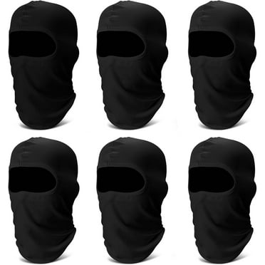6 Pack Balaclava Ski Face Mask, Cooling Neck Gaiter Full Head Mask Face Cover