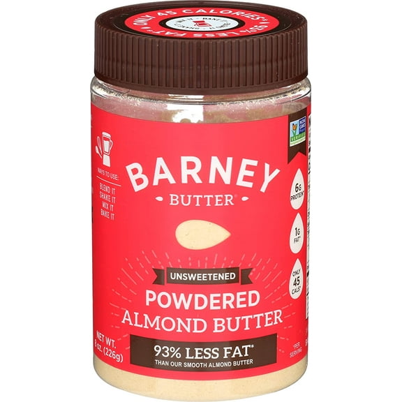 (6 Pack)Barney Butter Powdered Almond Butter, 8 oz.
