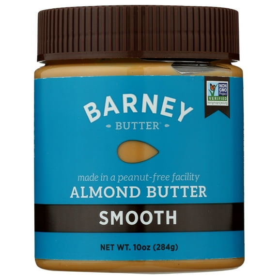 (6 Pack)Barney Butter Smooth Almonds Butter, 10 oz.