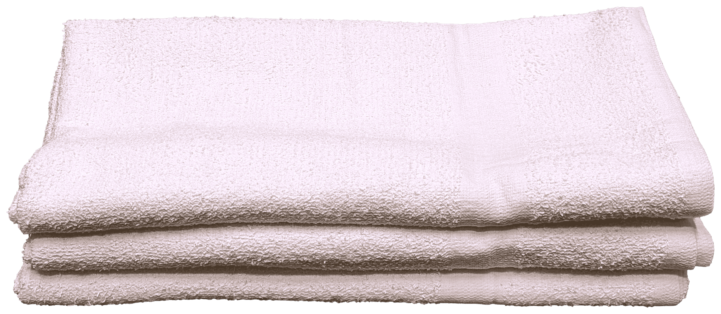 6 Pack Beach Pool Spa Towels Solid White | Thin Lightweight 100% Cotton 30 in x 60 in