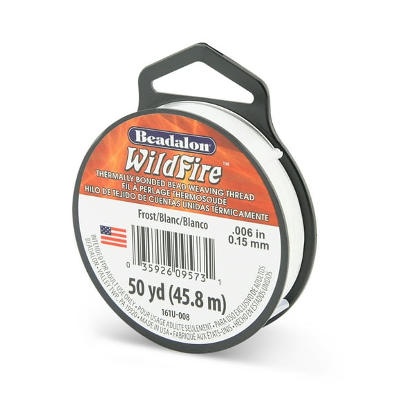6 Pack: Beadalon WildFire Bead Weaving Thread - 006"