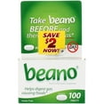 thumbnail image 1 of 6 Pack - Beano Food Enzyme Dietary Supplement, Tablets, 100 Each, 1 of 5