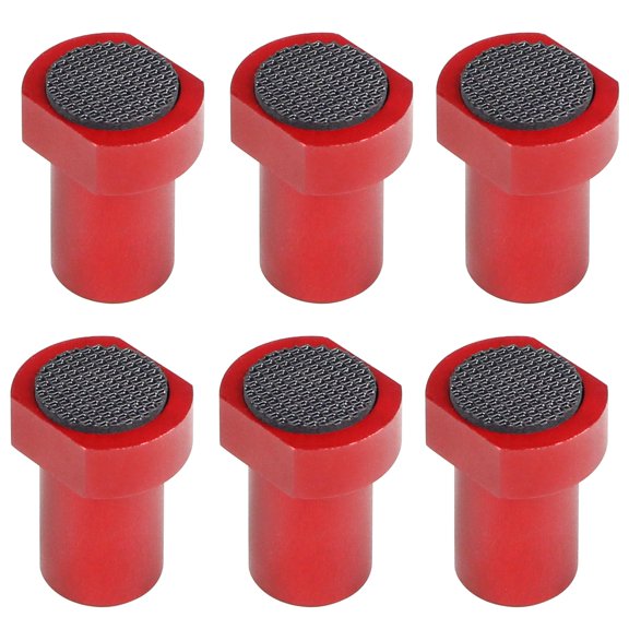 6 Pack Bench Dog Clamps for 3/4 Inch Workbench Dog Holes with Non-Slip Pads