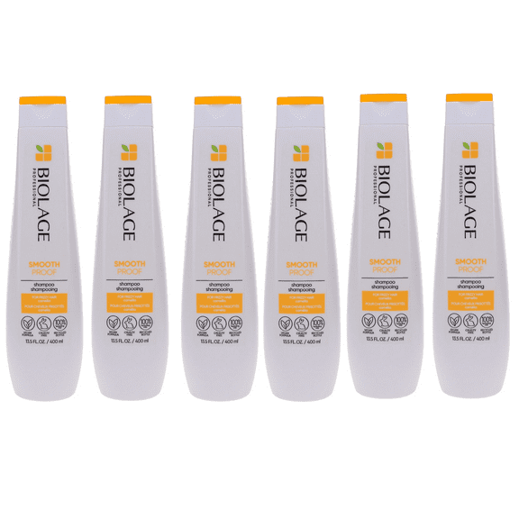 6 Pack - Biolage Smooth Proof Shampoo 13.5 oz