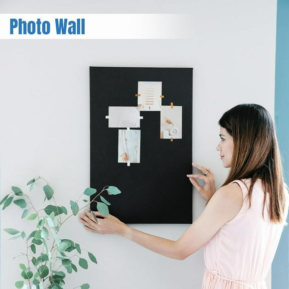 6 Pack Black Foam Board 24"x36", 3/16" Thick Foam Core Board for Projects, Black Poster Board for Painting, Displaying, and Craft Projects