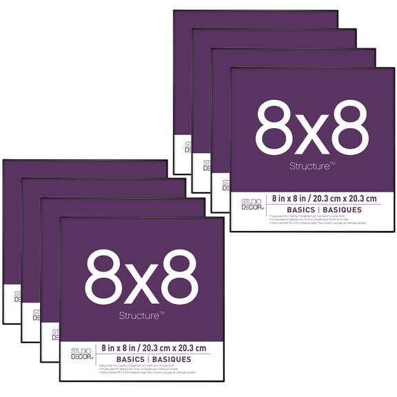Studio Decor Black Frame, Basics, 6 Pack