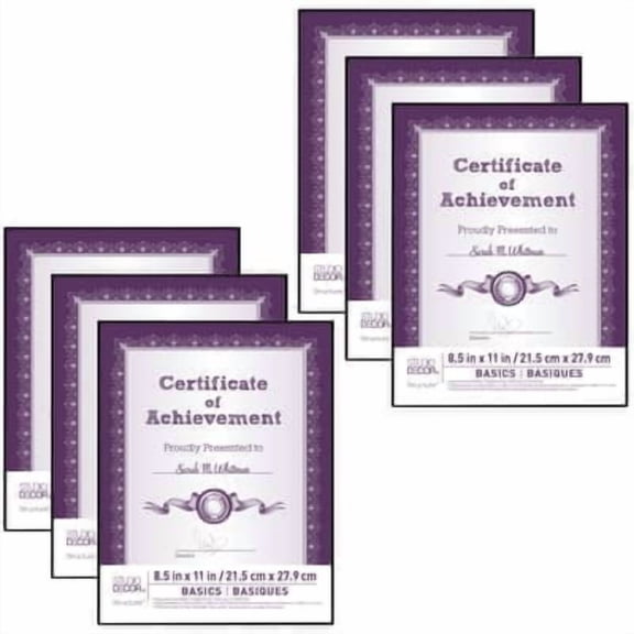 6 Pack: Black Frame - Basics by Studio Decor