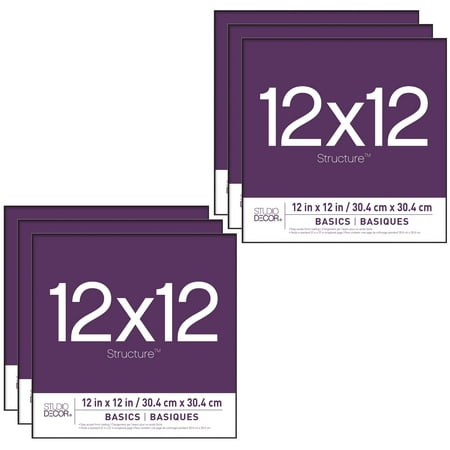 Studio Decor Black Frame, Basics, 6 Pack