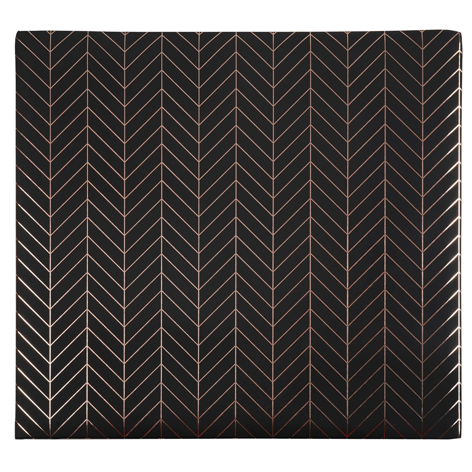 Recollections Black Geo Mega Scrapbook Album, 6 Pack