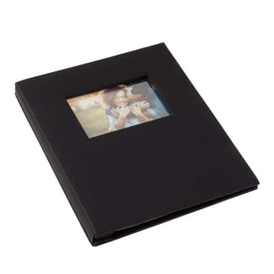 Recollections Black Vinyl Scrapbook Album, 8.5 X 11 Inches | Acid & Lignin Free Pages For Photo Preservation