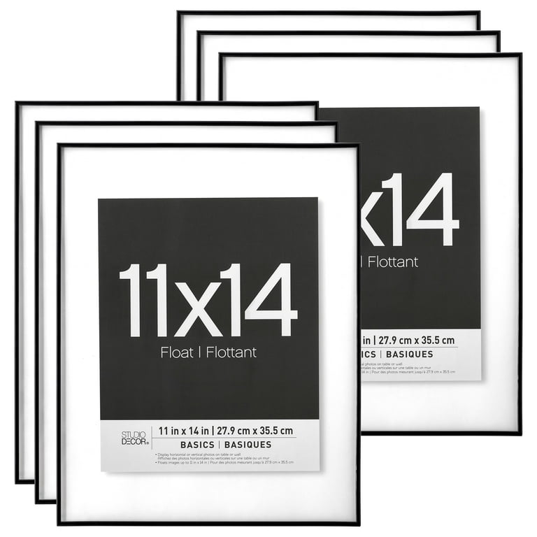 Thin black photo frame deals