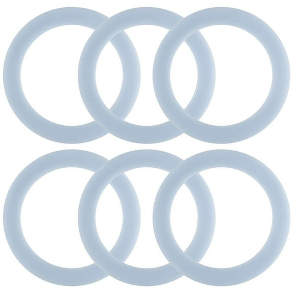 6 Pack Blender Rubber Gasket 0-Ring Seal Replacement Part Compatible with Hamilton Beach Blenders