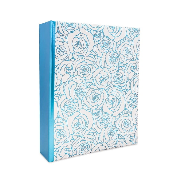 6 Pack: Blue Floral Photo Album by Recollections