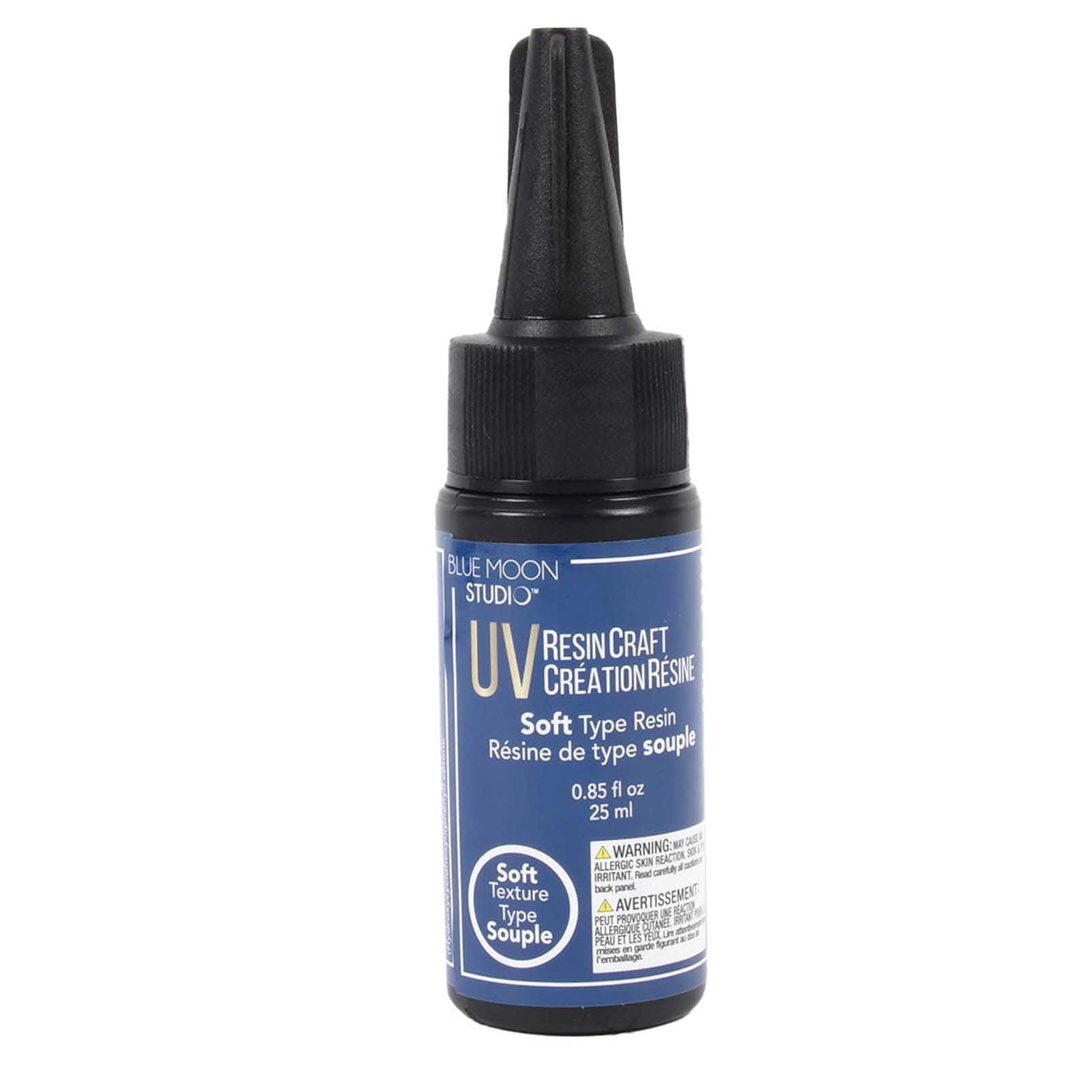 Blue Moon Studio UV Resin Craft Soft Type Resin, 0.85oz., 6 Pack