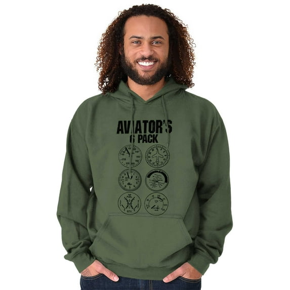 6 Pack Brew Airforce Beer Flight Hoodie Sweatshirt Women Men Brisco Brands X