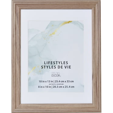 6 Pack: Brown Frame with Mat - Lifestyles by Studio Décor®