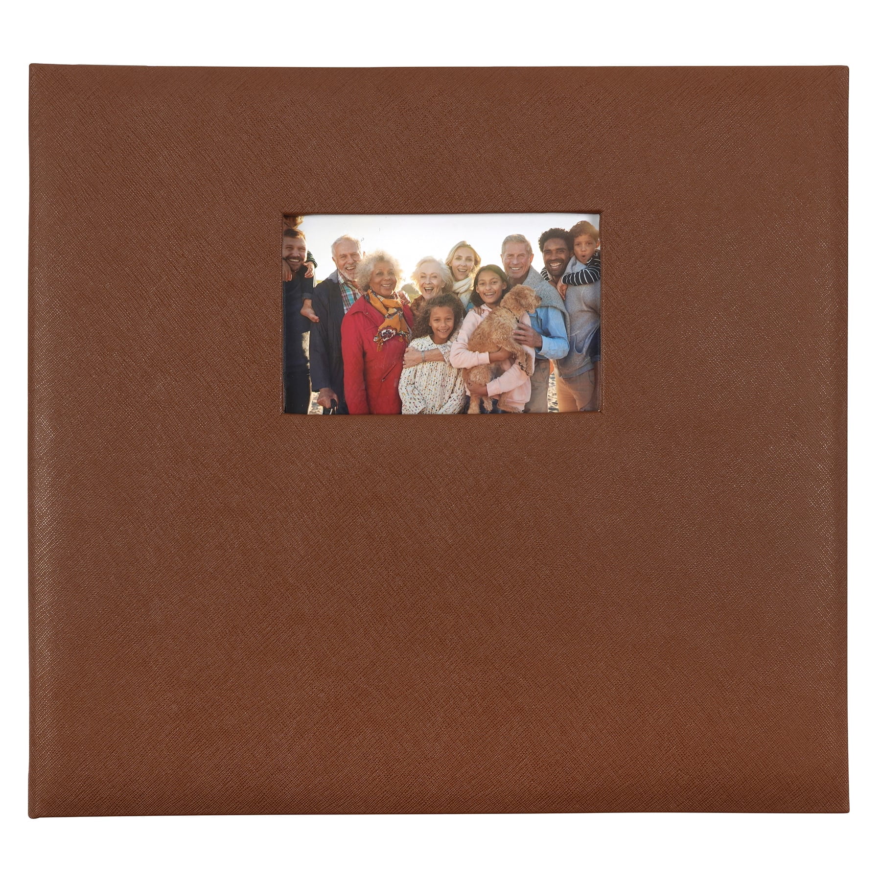 Recollections Brown Scrapbook Album, 12" x 12", 6 Pack