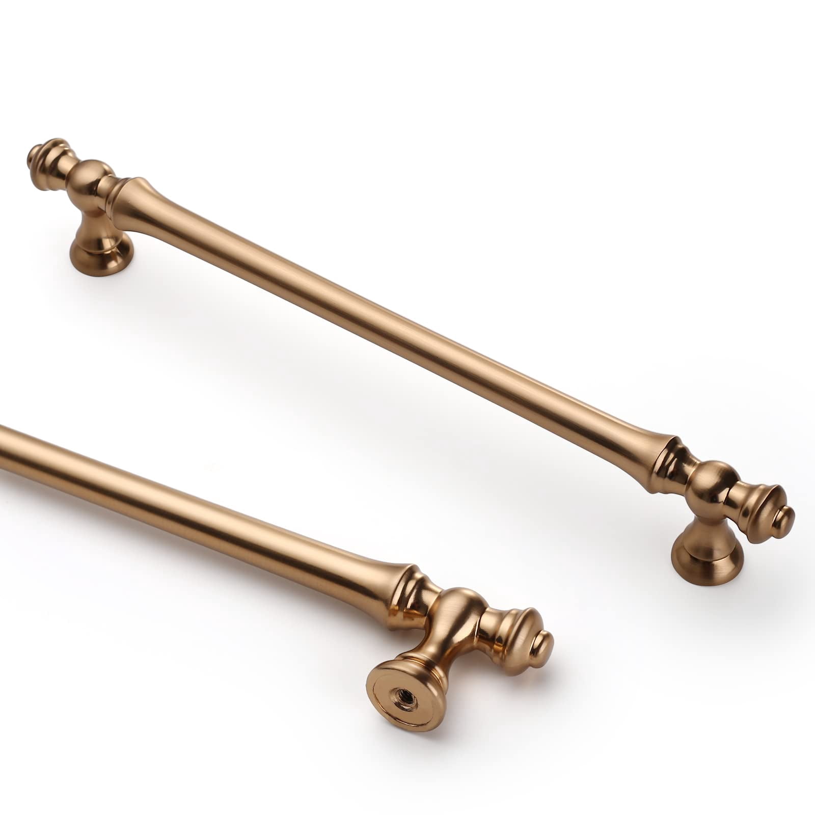 6 Pack Brushed Brass Cabinet Pulls Gold Kitchen Cabinet Handles Hardware For Cupboard Drawer Doors Bathroom Furniture