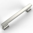 thumbnail image 1 of 6 Pack Brushed Satin Nickel Cabinet Pulls 5 Inch(128mm) Hole Centers Kitchen Cabinet Handles Cabinet Hardware Kitchen Handles for Cabinets Cupboard Handles Drawer Pulls, 1 of 12