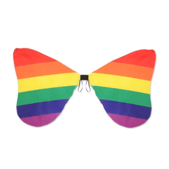 6 Pack Bulk Fabric Rainbow Wing (1 Set per Package)