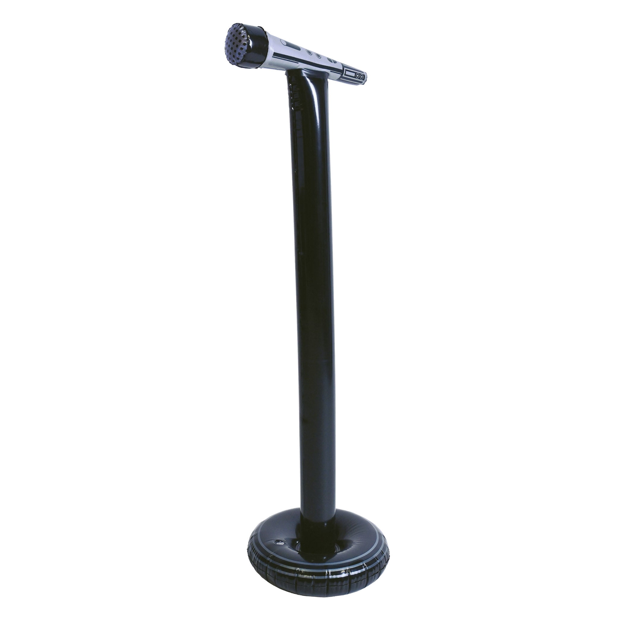 6 Pack Bulk Inflatable Microphone Stand 3 ft 11 inch Music Prop