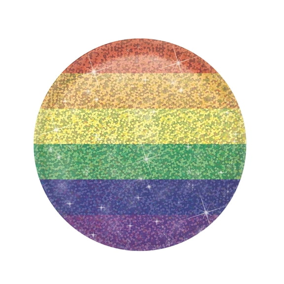 6 Pack Bulk Rainbow Button