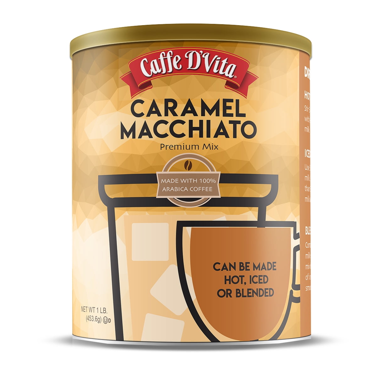Small McCafé® Iced Caramel Macchiato with Espresso