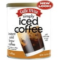 thumbnail image 1 of (6 Pack) Caffe D'Vita Simply Iced Coffee - Coffee, 16 oz Canister, 1 of 5