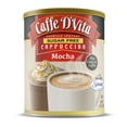 thumbnail image 1 of (6 Pack) Caffe D'Vita Sugar Free Mocha Cappuccino, 8.5 oz Canisters. Instant powder drink mix, 1 of 5