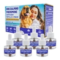 thumbnail image 1 of 6 Pack Calming Dog Diffuser Refill Dog Stress and Relaxation Relief Dog Calming Diffuser Refill for Behavioral Support Home Use Pet Calming Supplies for Dogs, 1 of 2