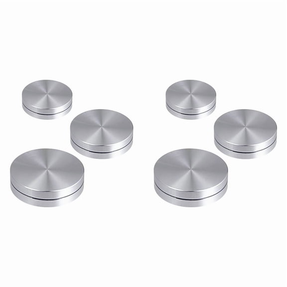 6 Pack Ceramic Clay Pottery Throwing Trimming Spinner Tool, Clay Ceramic Rotary Rotary Clay Small Tools for Potter,6x pottery trimming tools(30mm/38mm/45mm),Silver