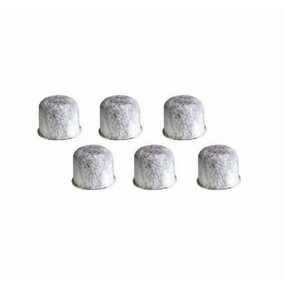 6 Pack Charcoal Water Filters, Compatible With Farberware Coffee Makers,103743-F