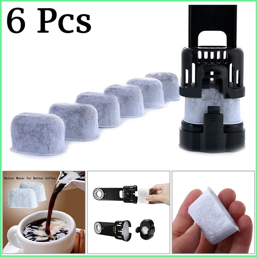 6Pack Charcoal Water Filters for Use with Keurig Coffee Machines,Espresso