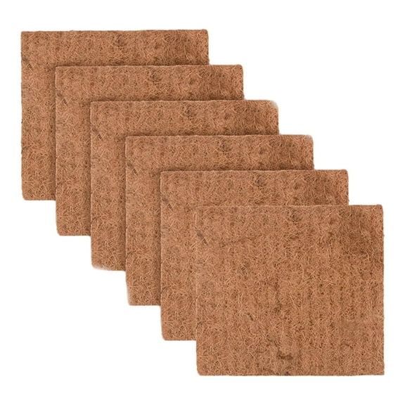 6-Pack Chicken Nesting Pads - 12"x12" Washable Reusable Nest Box Liners for Coop Bedding - Comfortable Egg Laying Pads for Hens - Durable Chicken Coop Accessories & Supplies