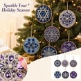 thumbnail image 1 of 6 Pack Christmas Diamond Painting Ornaments Kit, DIY Pearl Sticker Hanging Decorations for Xmas Tree, Needed Holiday Craft Gift for Kids Adults, 1 of 4