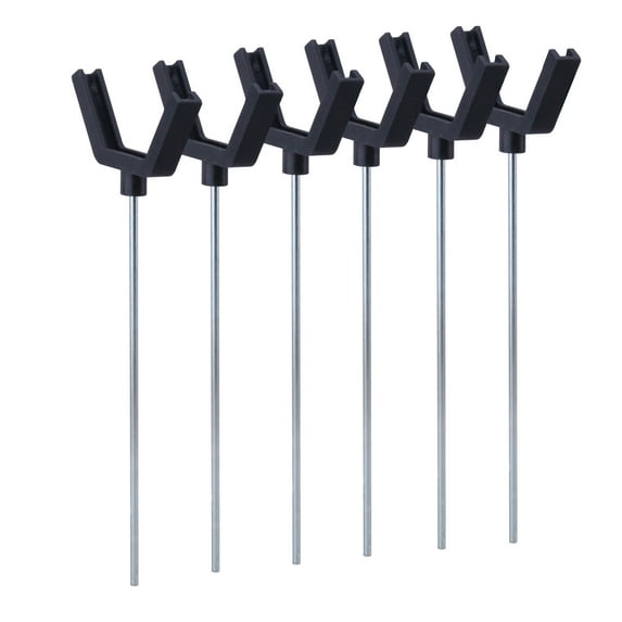 6 Pack Clay Shooting Target Holder Stakes