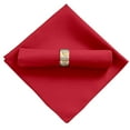 thumbnail image 1 of 6 Pack Cloth Napkins, Cotton Blend Dinner Napkins, Rustic Table Setting for Thanksgiving, Christmas, Wedding, Machine Washable Red, 1 of 7