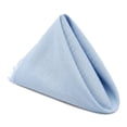 thumbnail image 1 of REGALWOVEN 6 Pack Cloth Napkins, Cotton Reusable with Tassel Table Dinner Napkins for Restaurant, Weddings, Events, and Parties Sky Blue 18x18inch, 1 of 6