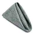 thumbnail image 1 of REGALWOVEN 6 Pack Cloth Napkins, Polyester Washable and Reusable Table Dinner Napkins for Restaurant, Weddings, and Parties Peacock Green 18x18inch, 1 of 5