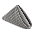 thumbnail image 1 of REGALWOVEN 6 Pack Cloth Napkins, Striped Washable and Reusable Table Dinner Napkins for Restaurant, Weddings, Events, and Parties Coffee 24x16inch, 1 of 6