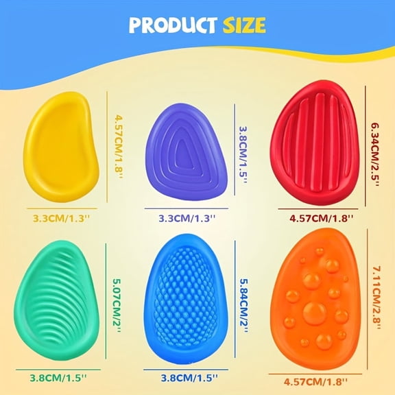 Silicone Stress Balls for Adults, Hand Therapy Grip Strength Exercisers & Squishy Squeeze Toys for Relaxation and Recovery
