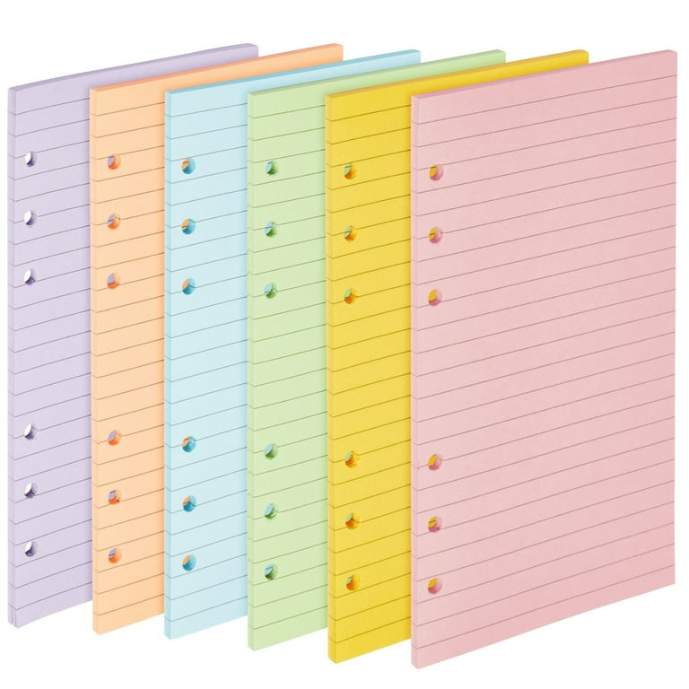 PRINTED Paper Refill Planner Insert Pages for Your A5 A6 MM 