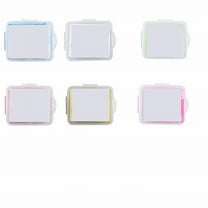 6-Pack Colored Kneaded Erasers - Moldable Art Eraser For Sketching, Drawing & Pencil Work, Soft Kneadable Block