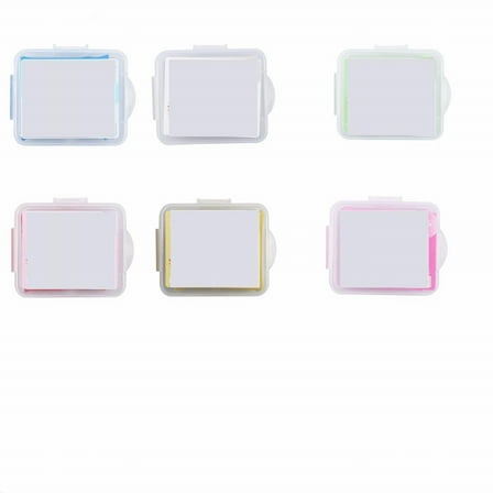 6-Pack Colored Kneaded Erasers - Moldable Art Eraser For Sketching, Drawing & Pencil Work, Soft Kneadable Block