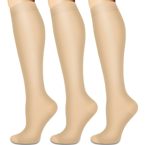 6 Pack Compression Socks for Women and Men Circulation-Best Support for Medical, Running,Nursing,Athletic