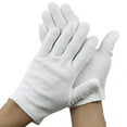 thumbnail image 1 of 6 Pack Cotton Gloves For Hand Nourishing And Protection, Soft Fitting Gloves To Avoid Fingerprints And Handle Items Easily, Breathable Easy To Clean Reusable Gloves For All, 1 of 5