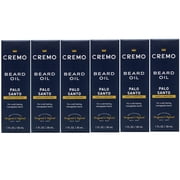 6 Pack - Cremo Reserve Collection, Revitalizing Beard Oil, Palo Santo, 1 fl oz 30 ml